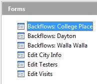 Form Selected Form Selected